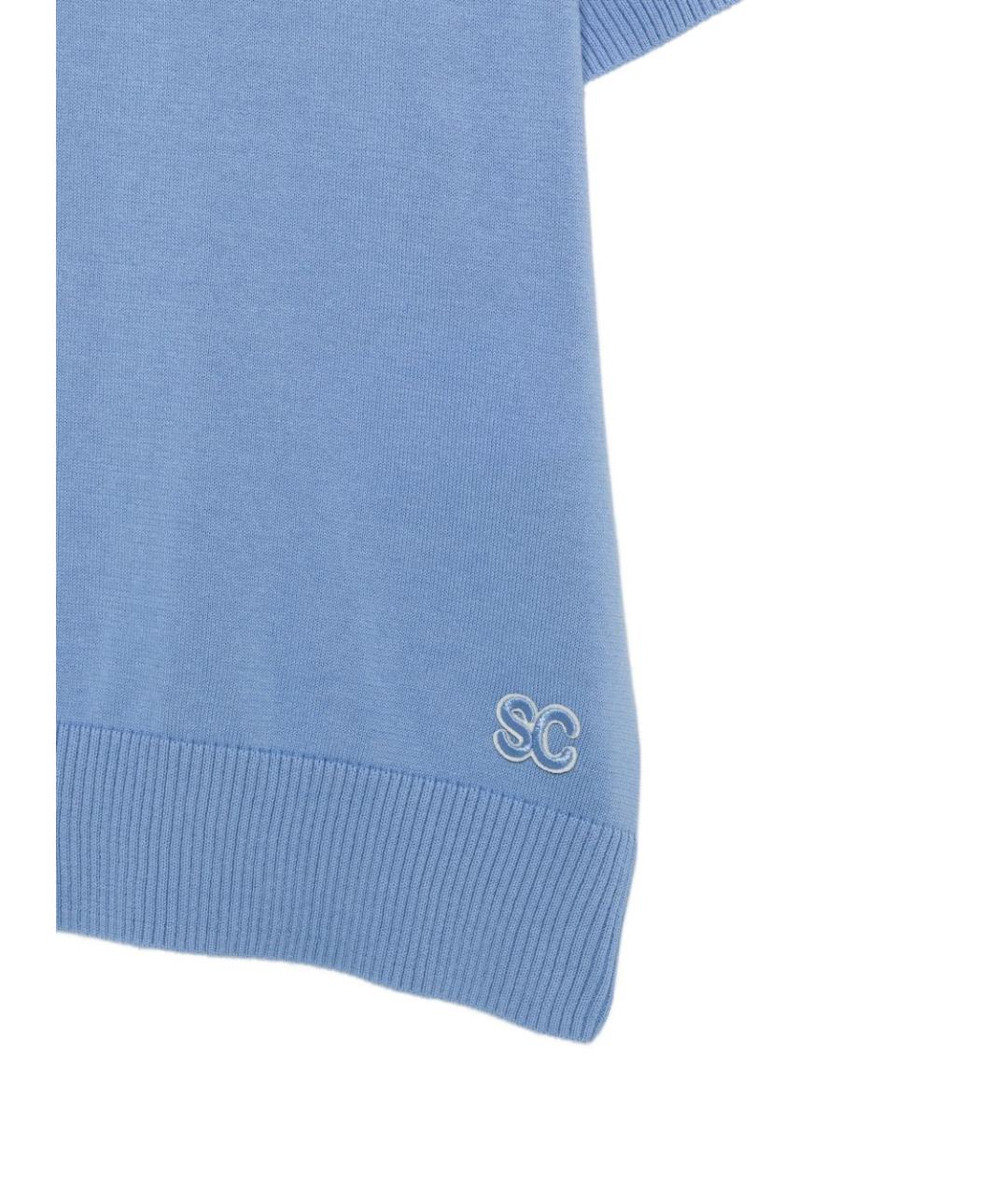 SEMICOUTURE Хлопковая футболка, фото 3