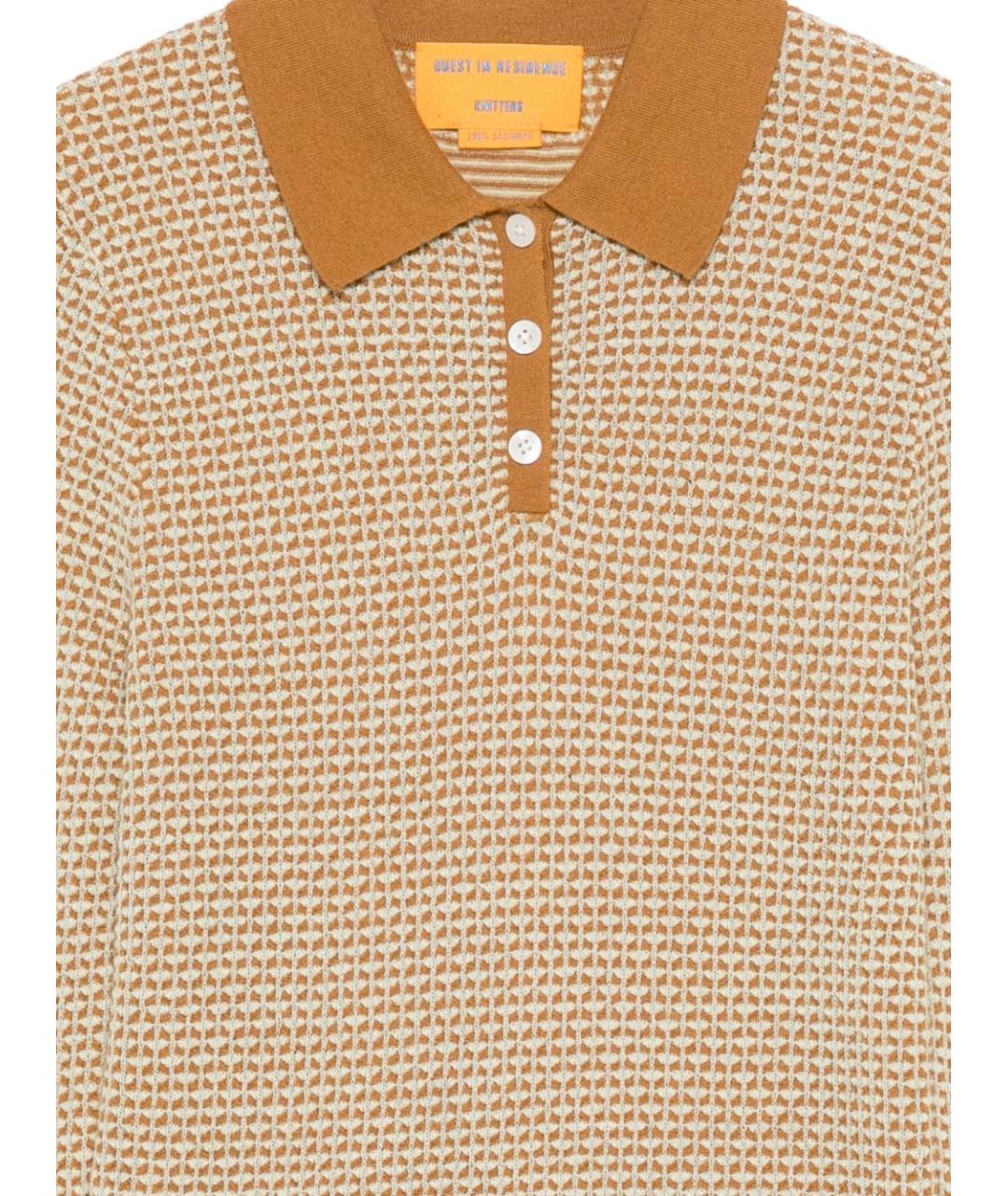 GUEST IN RESIDENCE Коричневый кашемировый джемпер / свитер, фото 3