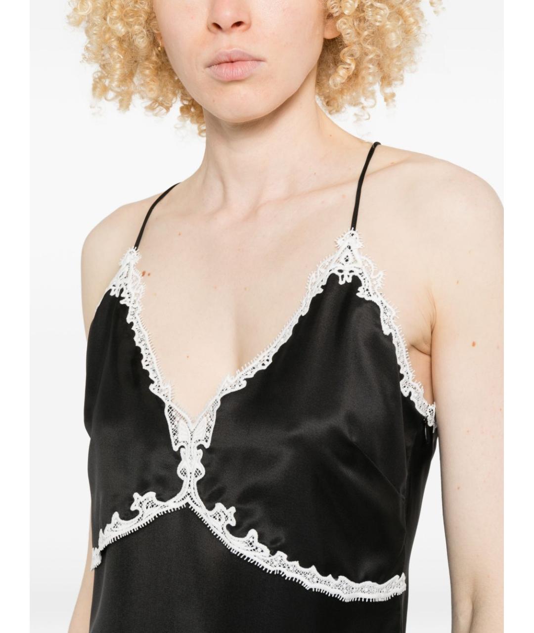 PINKO Черное коктейльное платье, фото 3