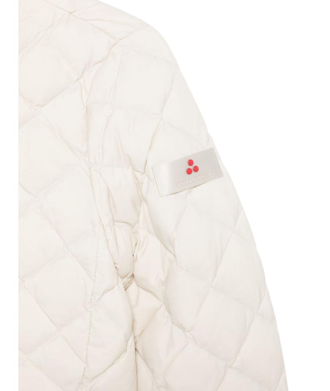 PEUTEREY Белая полиамидовая куртка, фото 3