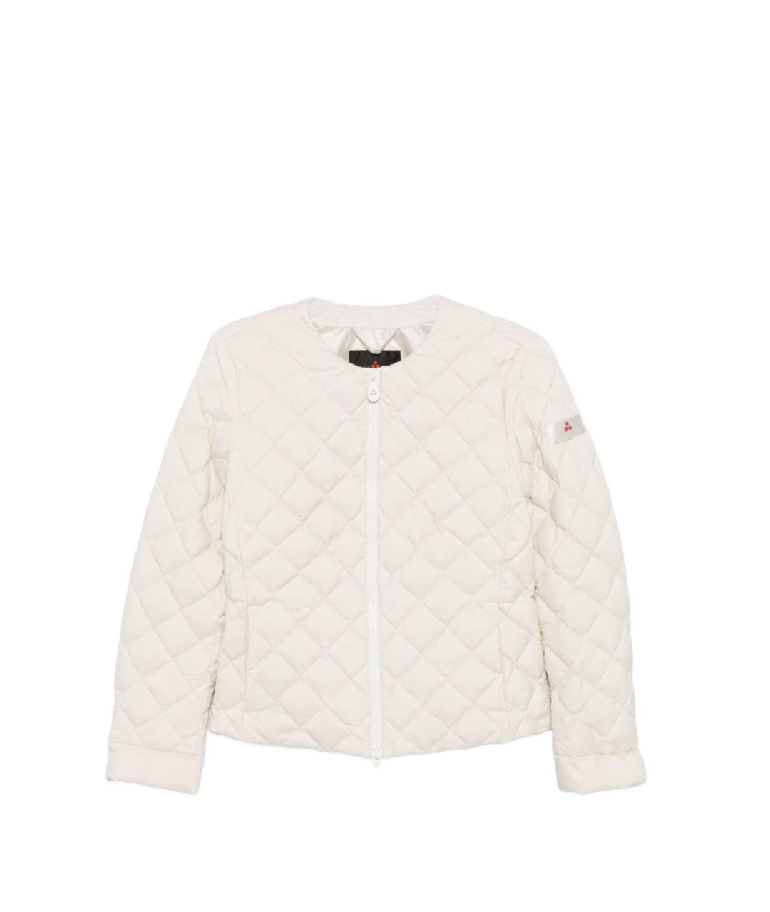 PEUTEREY Белая полиамидовая куртка, фото 1