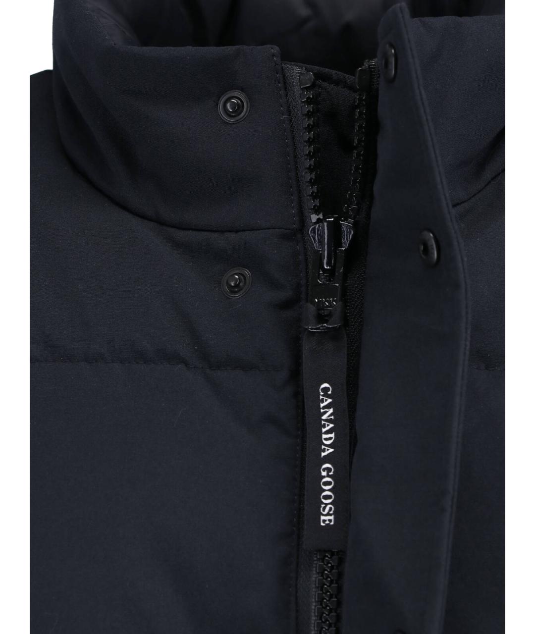 CANADA GOOSE Черный полиамидовый жилет, фото 5