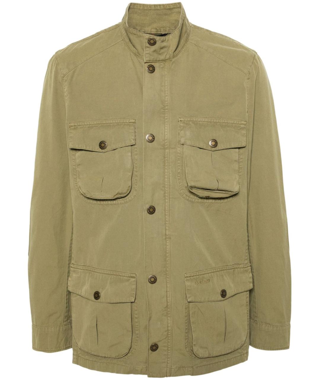 BARBOUR Зеленая хлопковая куртка, фото 1