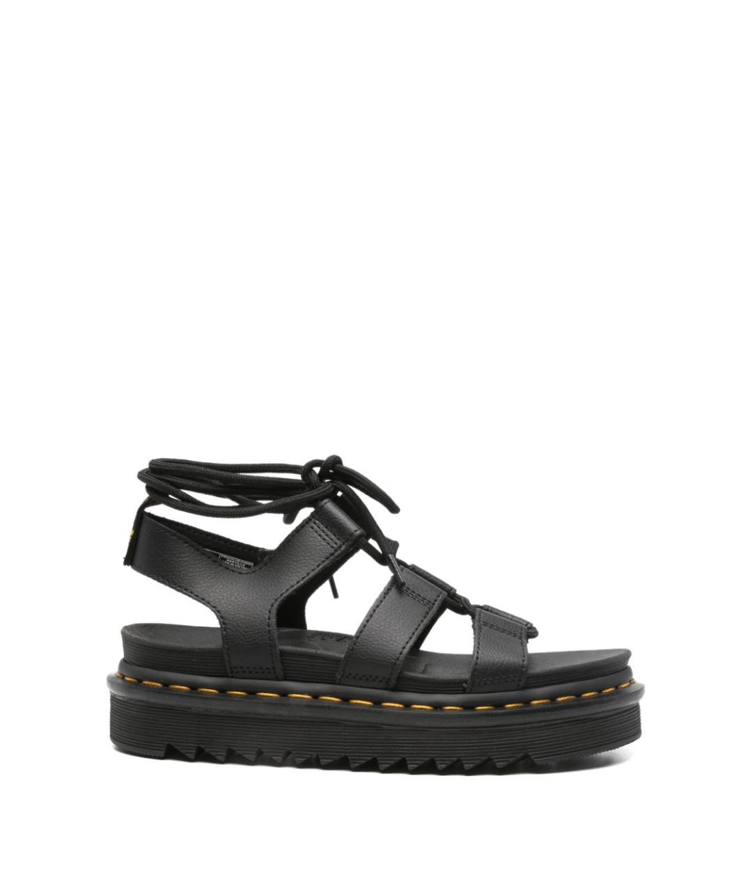 DR. MARTENS Черные босоножки, фото 1