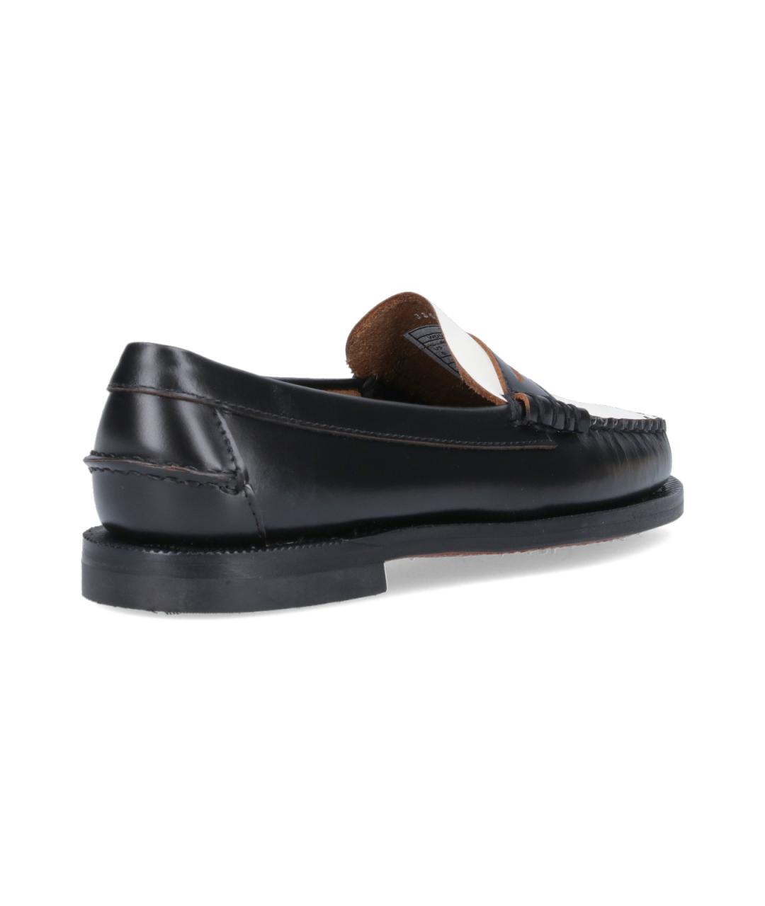 SEBAGO Черные кожаные лоферы, фото 4