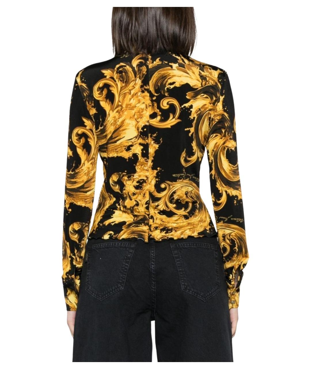 VERSACE JEANS COUTURE Мульти вискозная рубашка, фото 2