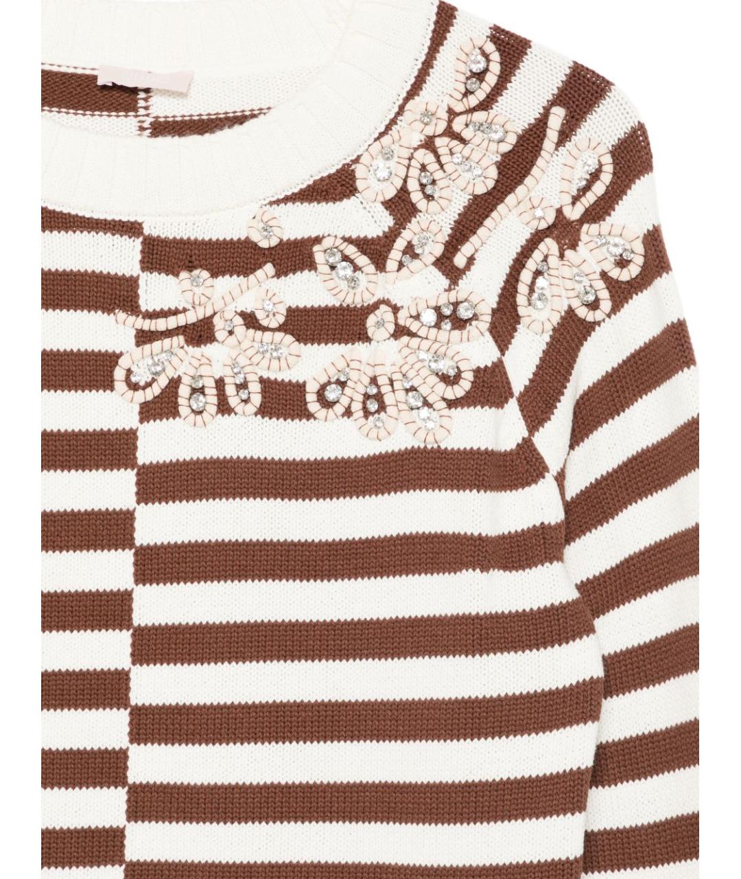 LIU JO Мульти хлопковый джемпер / свитер, фото 3