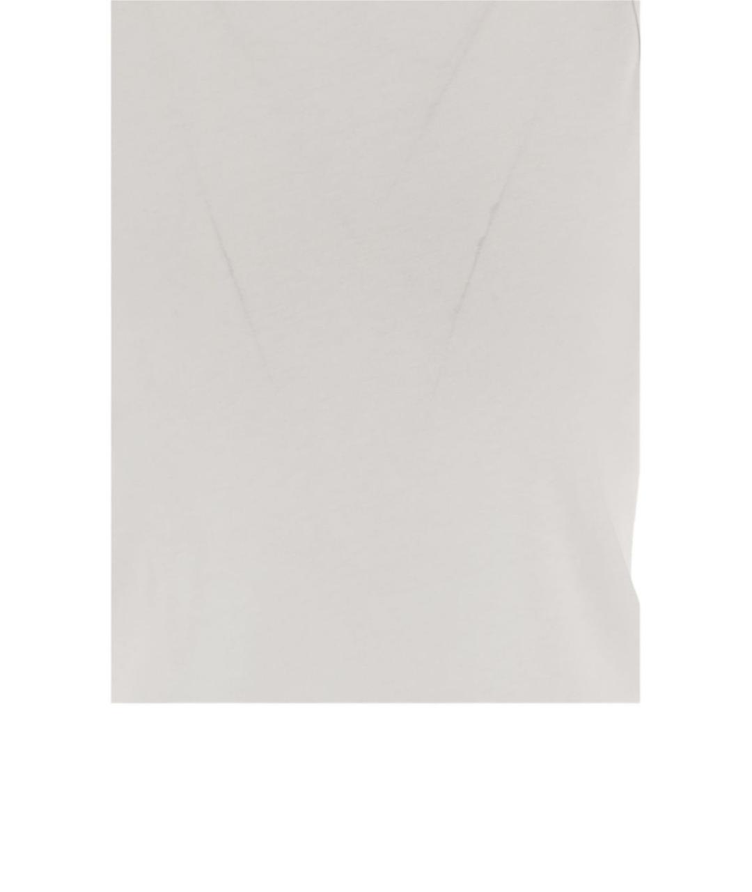 JACQUEMUS Белая хлопковая футболка, фото 3