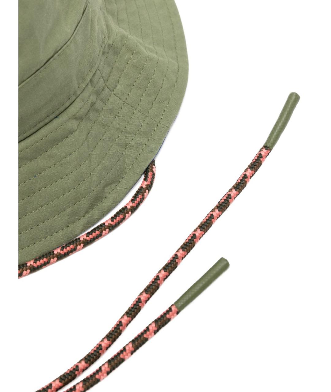 BARBOUR Хаки хлопковая шляпа, фото 3