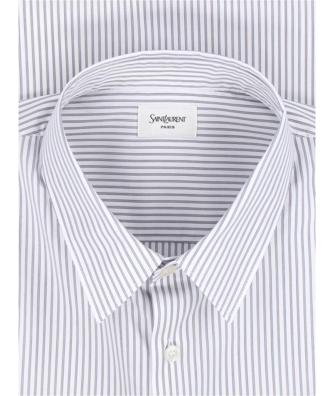 SAINT LAURENT Мульти хлопковая кэжуал рубашка, фото 4