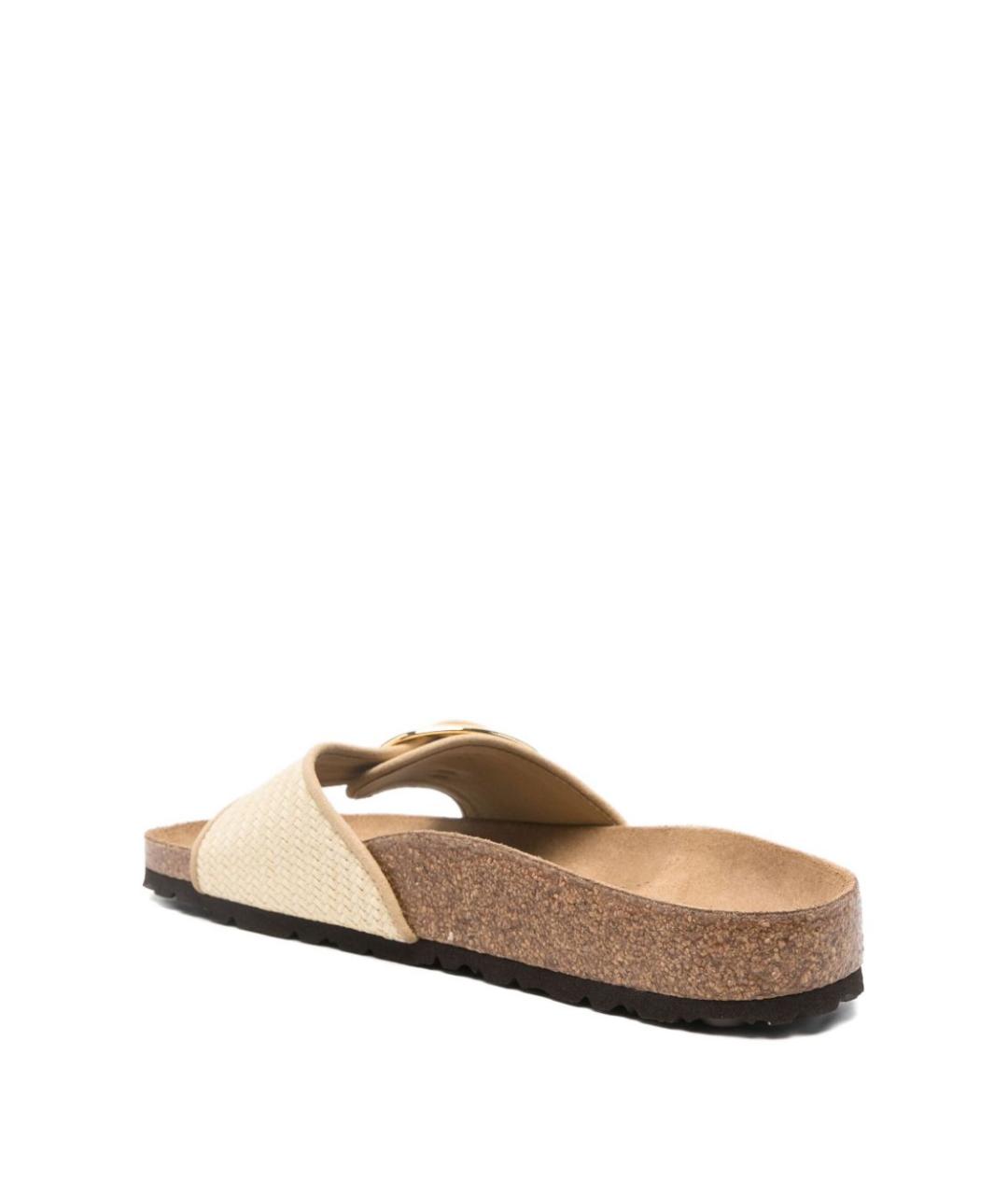 BIRKENSTOCK Бежевые шлепанцы, фото 2