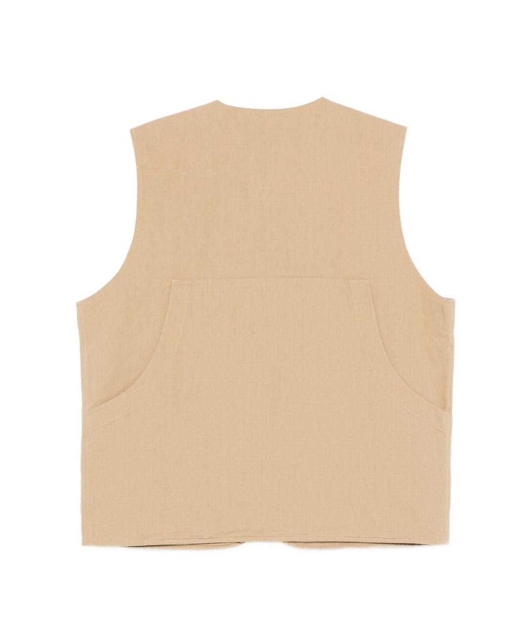 SEBAGO Бежевый хлопковый жилет, фото 2