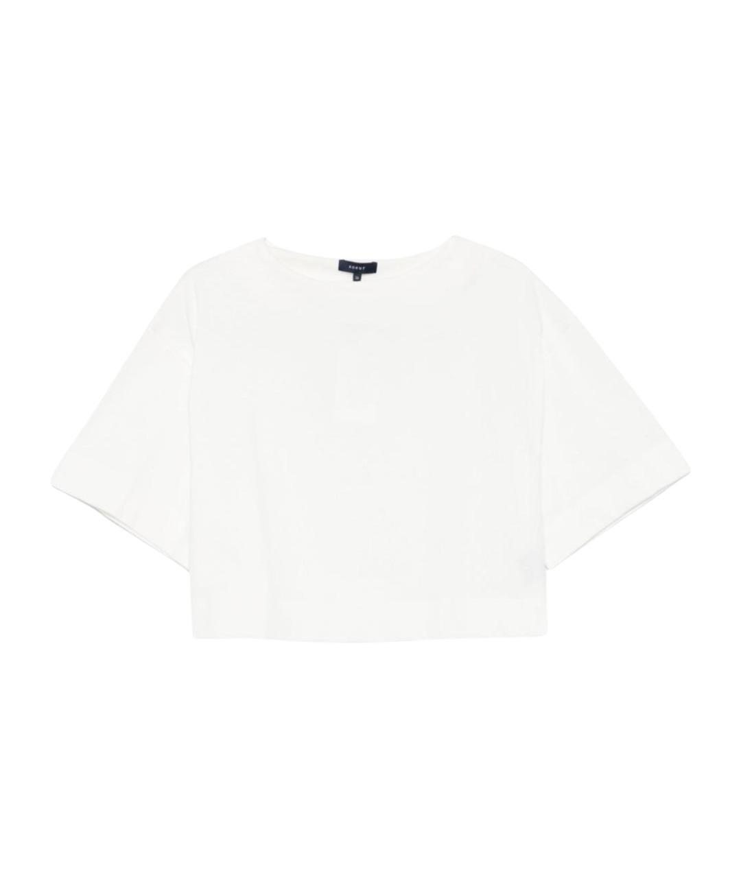 SOEUR Белая хлопковая футболка, фото 1