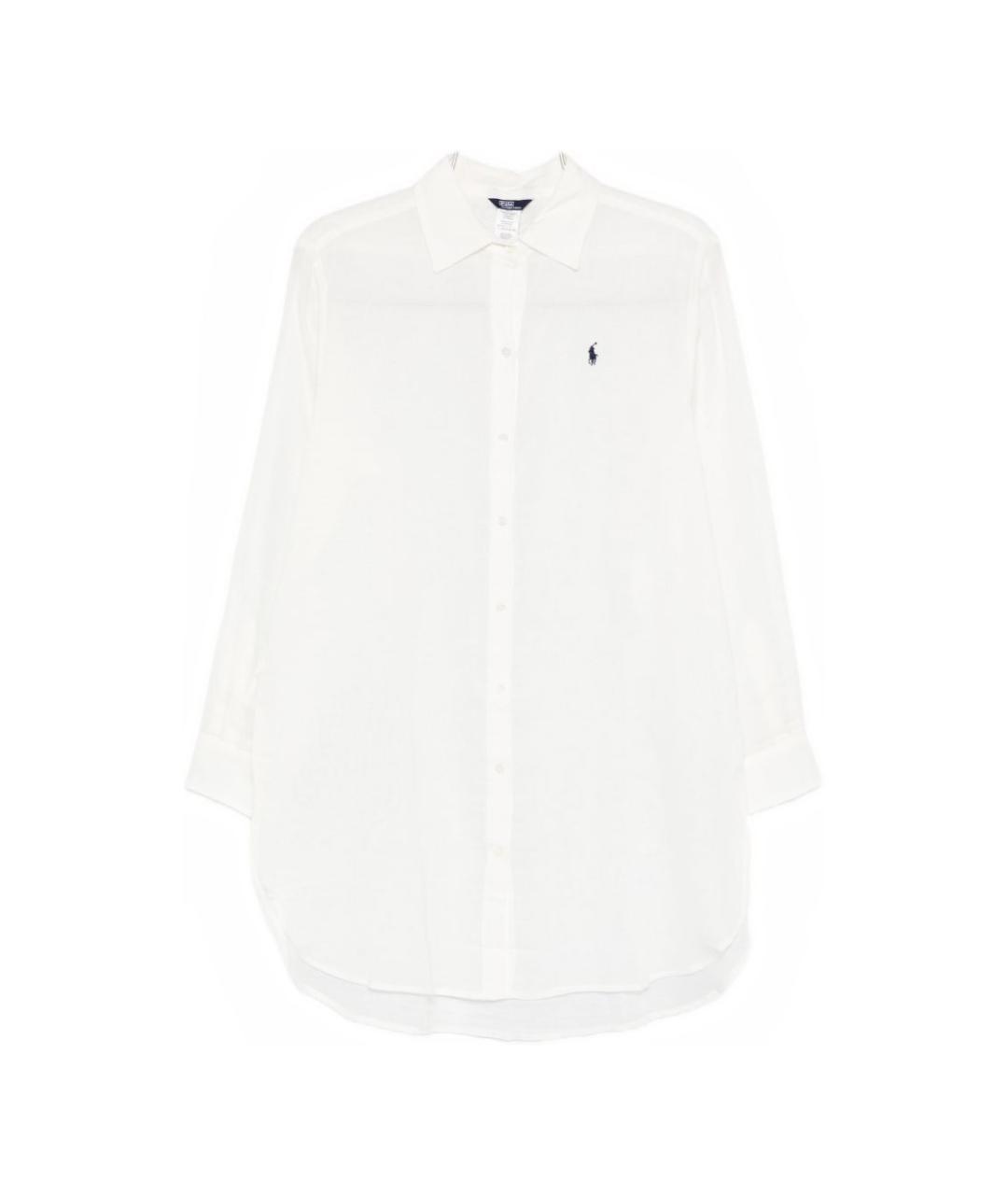 POLO RALPH LAUREN Белая хлопковая рубашка, фото 1