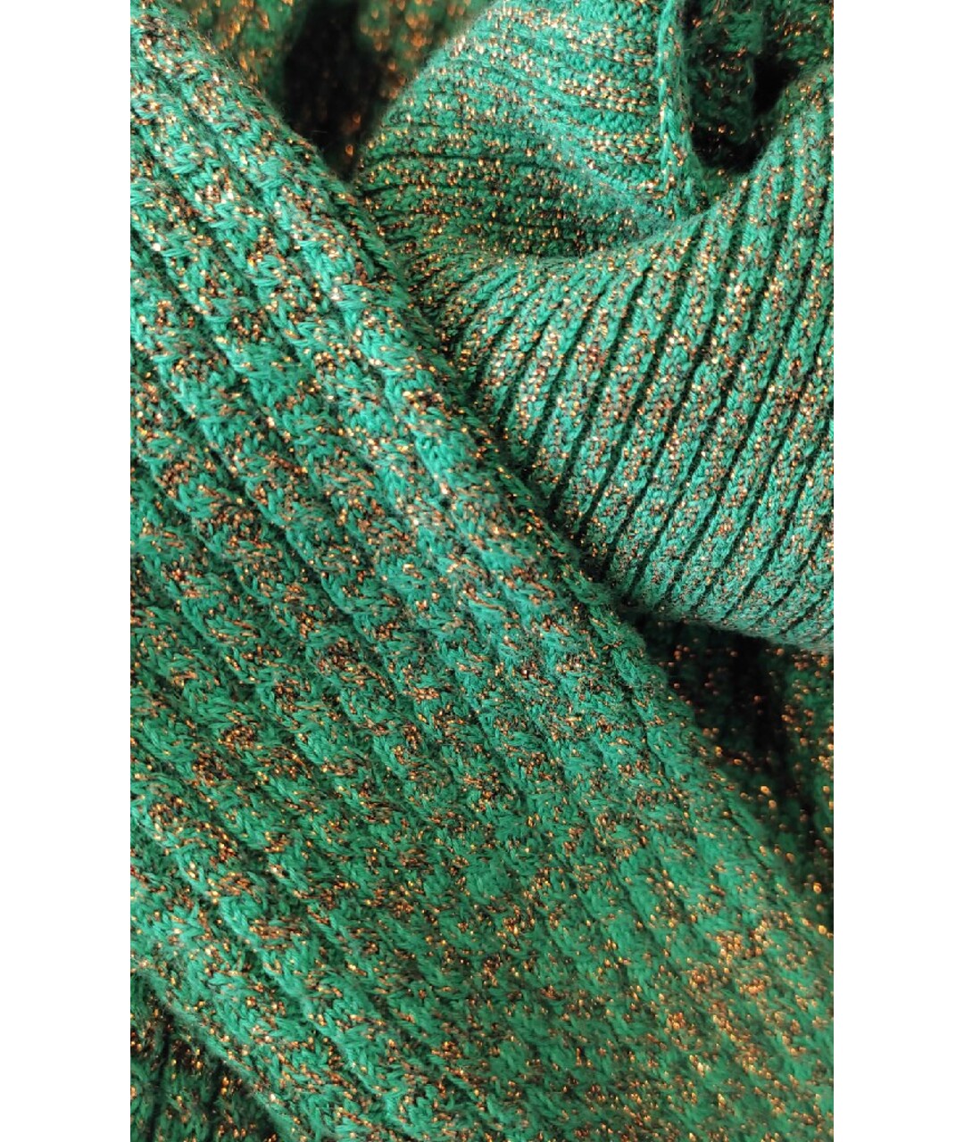 GUCCI Зеленый хлопковый джемпер / свитер, фото 5