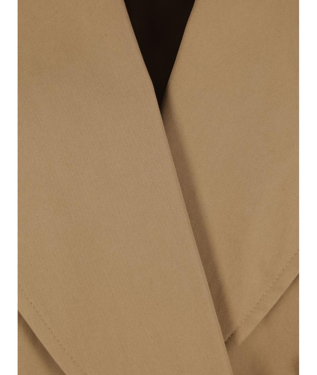 DRIES VAN NOTEN Бежевый хлопковый жакет/пиджак, фото 4