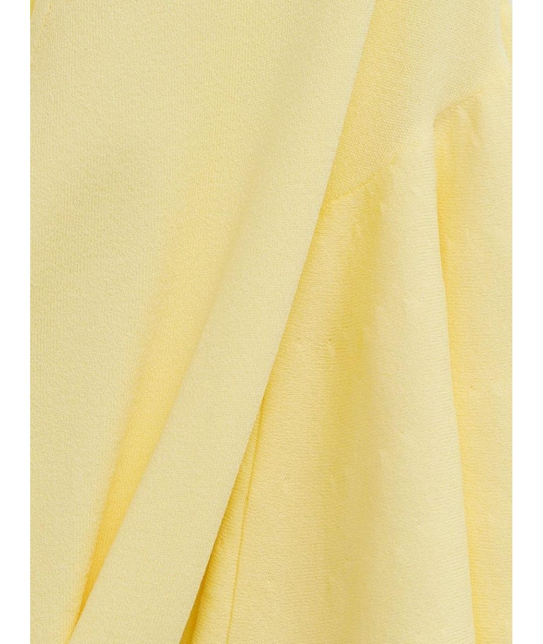 JACQUEMUS Желтая вискозная блузы, фото 3