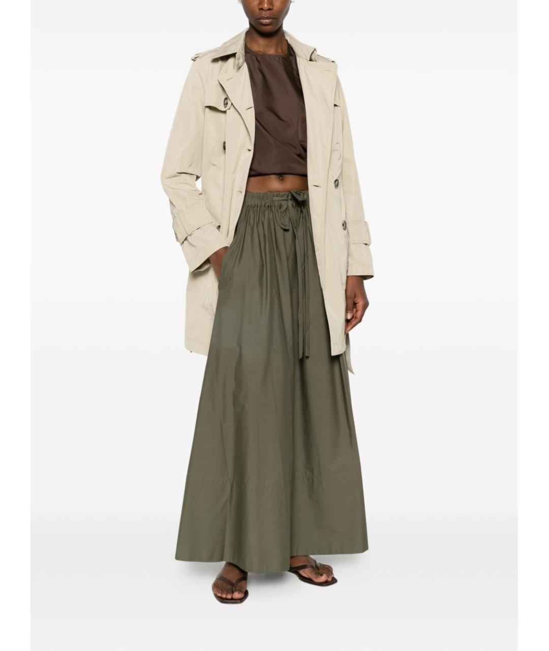 PEUTEREY Бежевый полиэстеровый тренч/плащ, фото 5