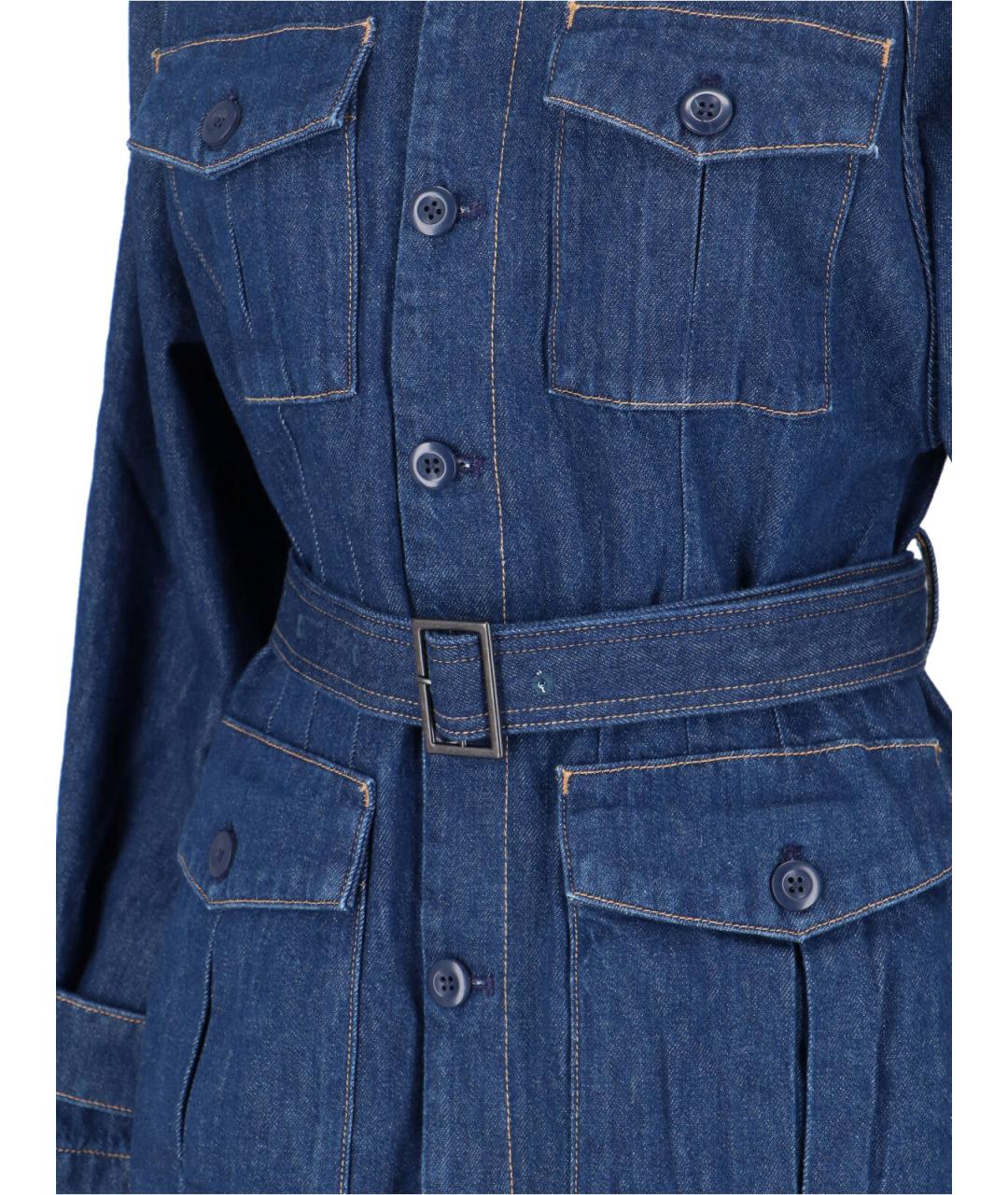 POLO RALPH LAUREN Синяя хлопковая куртка, фото 4