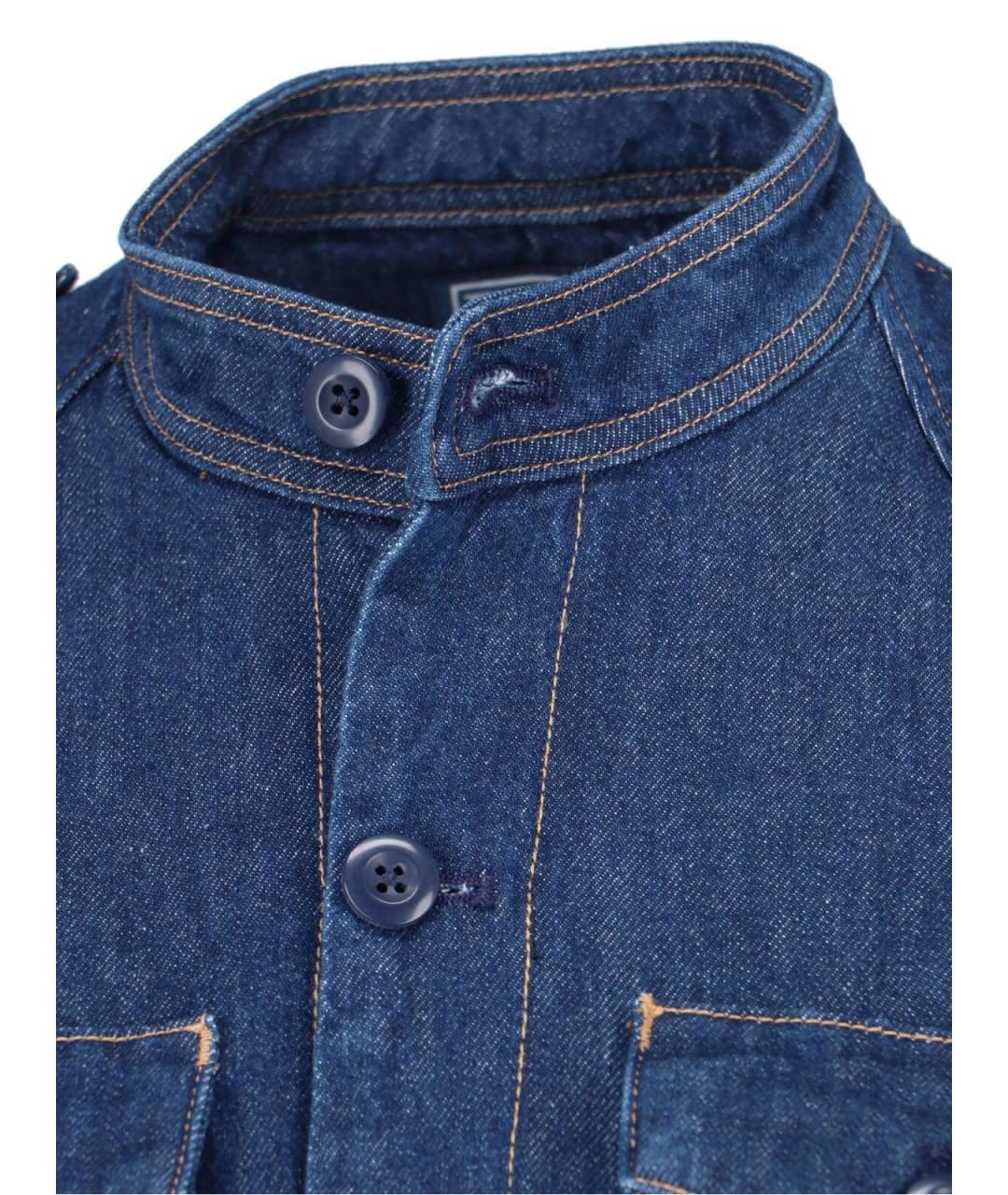 POLO RALPH LAUREN Синяя хлопковая куртка, фото 5