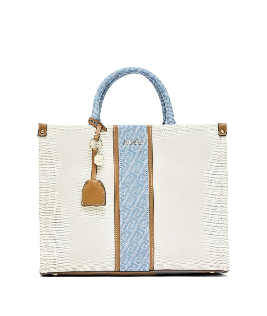LIU JO Синяя сумка тоут, фото 2