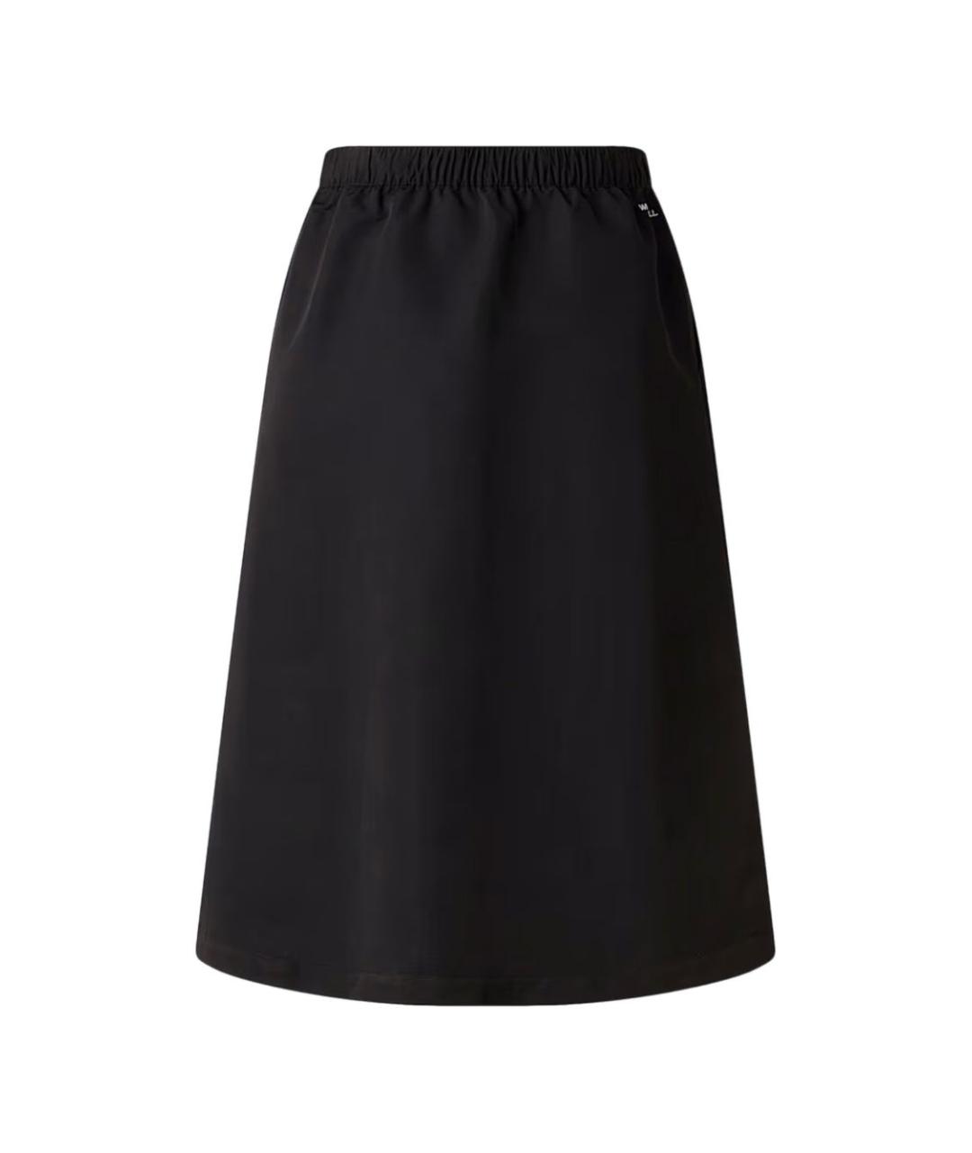 THE NORTH FACE Черная полиамидовая юбка миди, фото 3
