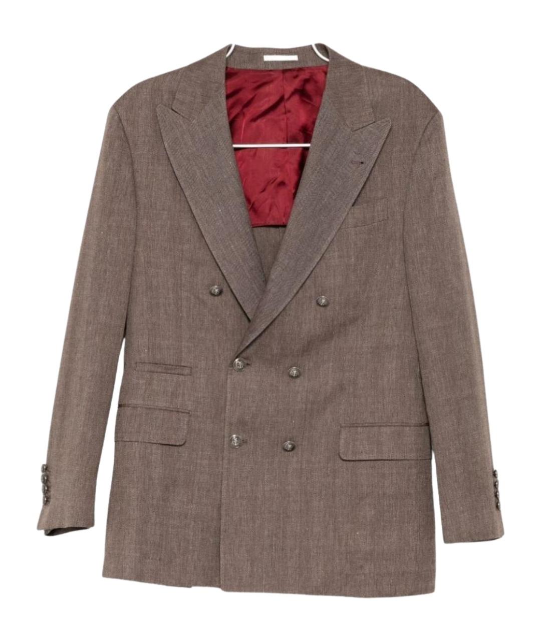 BRUNELLO CUCINELLI Мульти льняной пиджак, фото 1