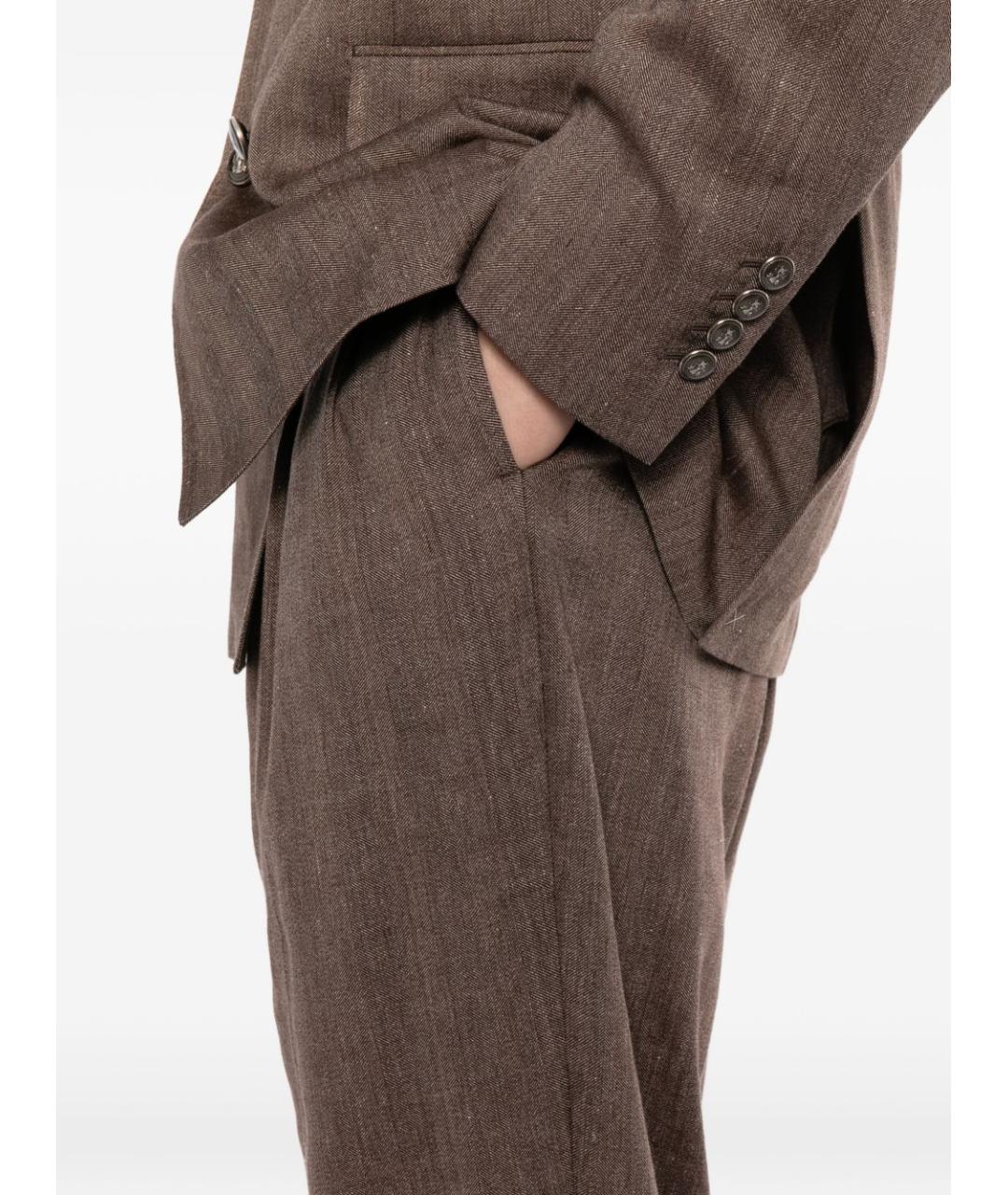 BRUNELLO CUCINELLI Мульти льняной пиджак, фото 4