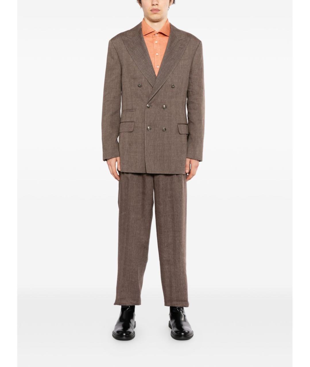 BRUNELLO CUCINELLI Мульти льняной пиджак, фото 3