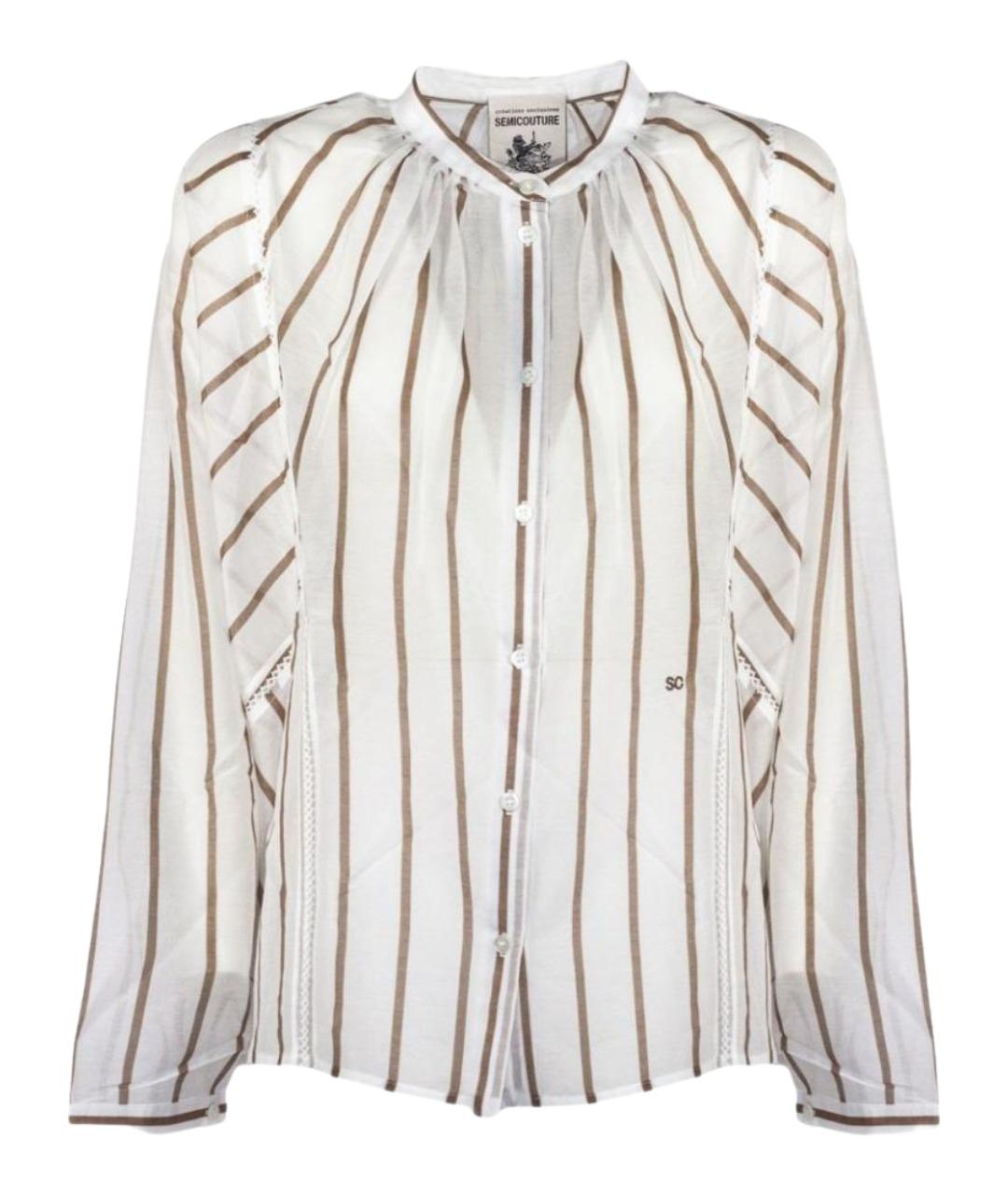 SEMICOUTURE Мульти хлопковая рубашка, фото 1