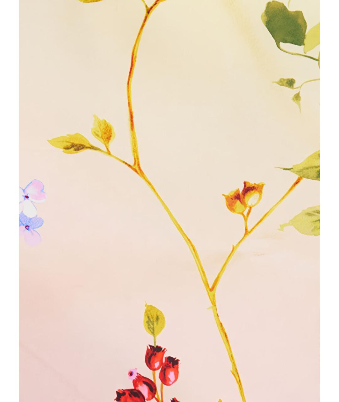 ROBERTO CAVALLI Мульти шелковое вечернее платье, фото 2