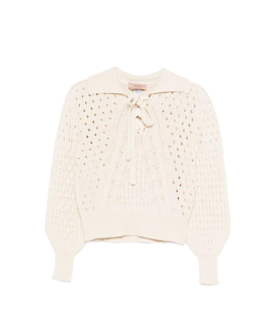 TWIN-SET Хлопковый джемпер / свитер, фото 1