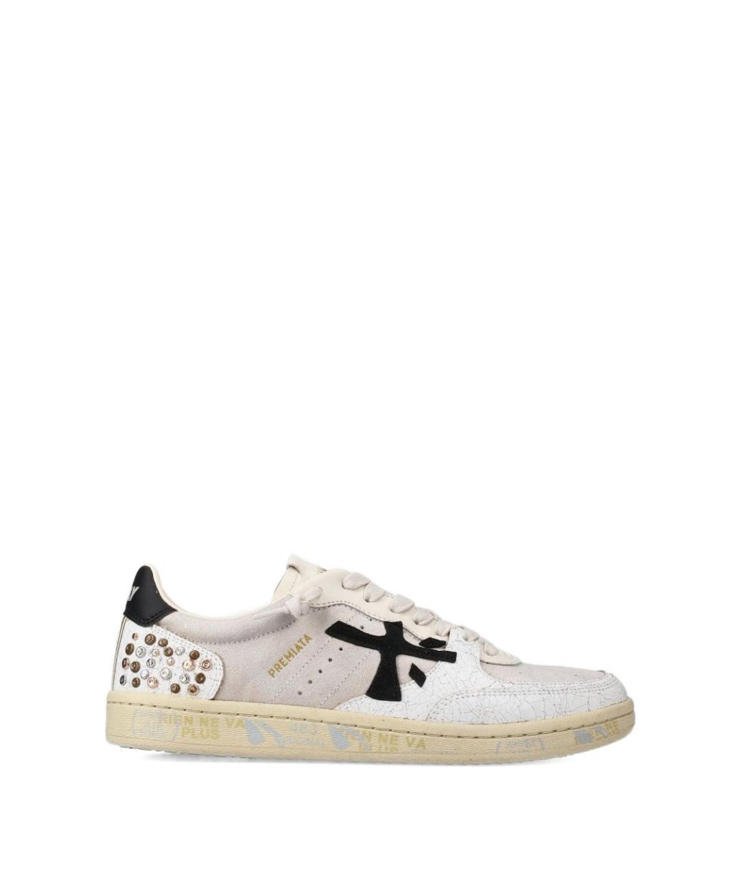 PREMIATA Бежевые кеды, фото 1