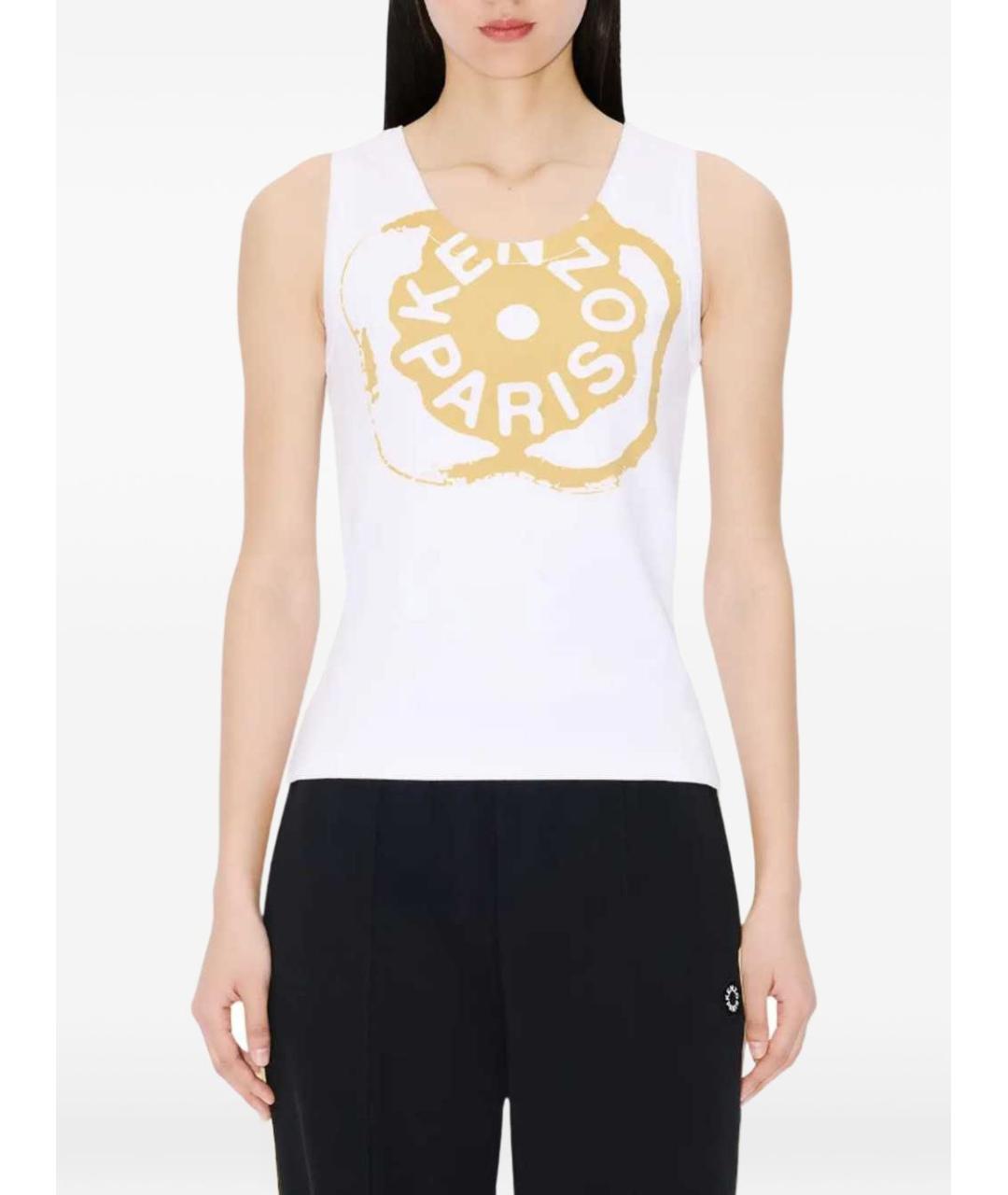 KENZO Хлопковая майка, фото 4