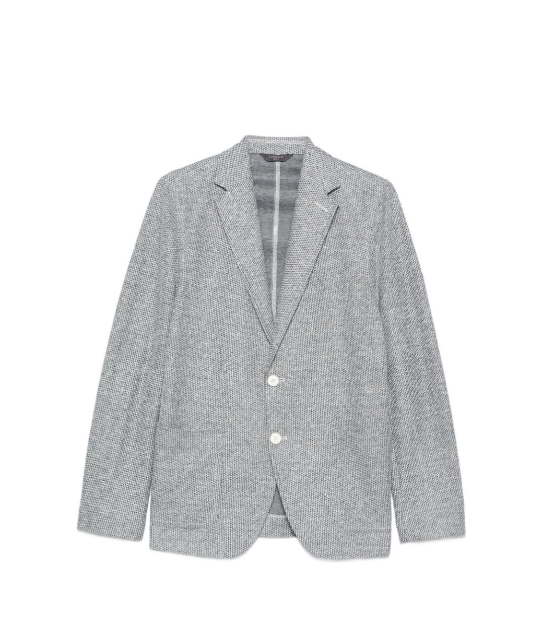 CIRCOLO 1901 Синий хлопковый пиджак, фото 1