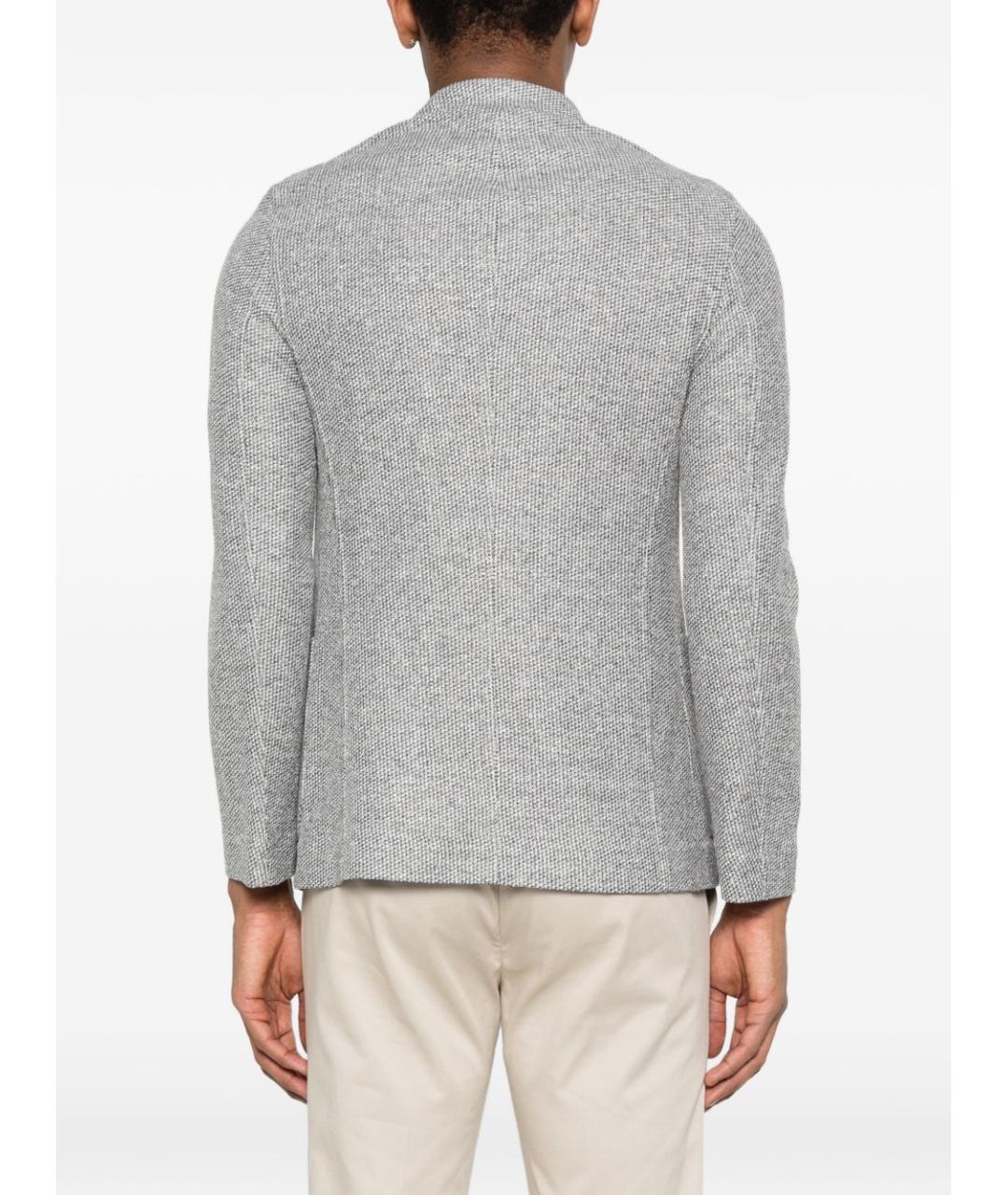 CIRCOLO 1901 Синий хлопковый пиджак, фото 4