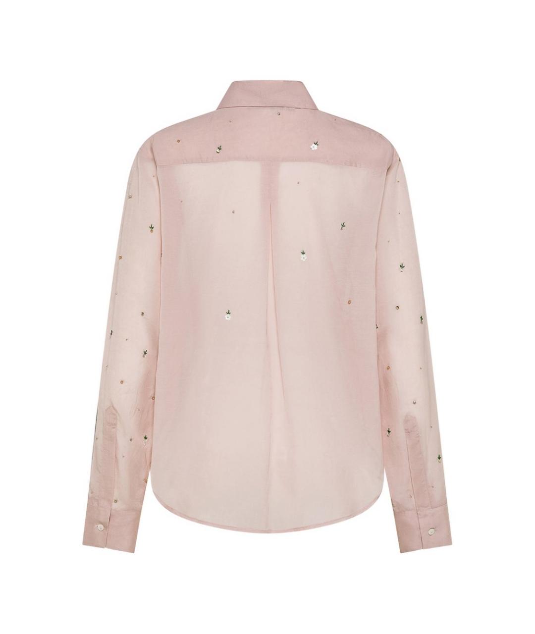 SEVENTY Розовая вискозная рубашка, фото 2