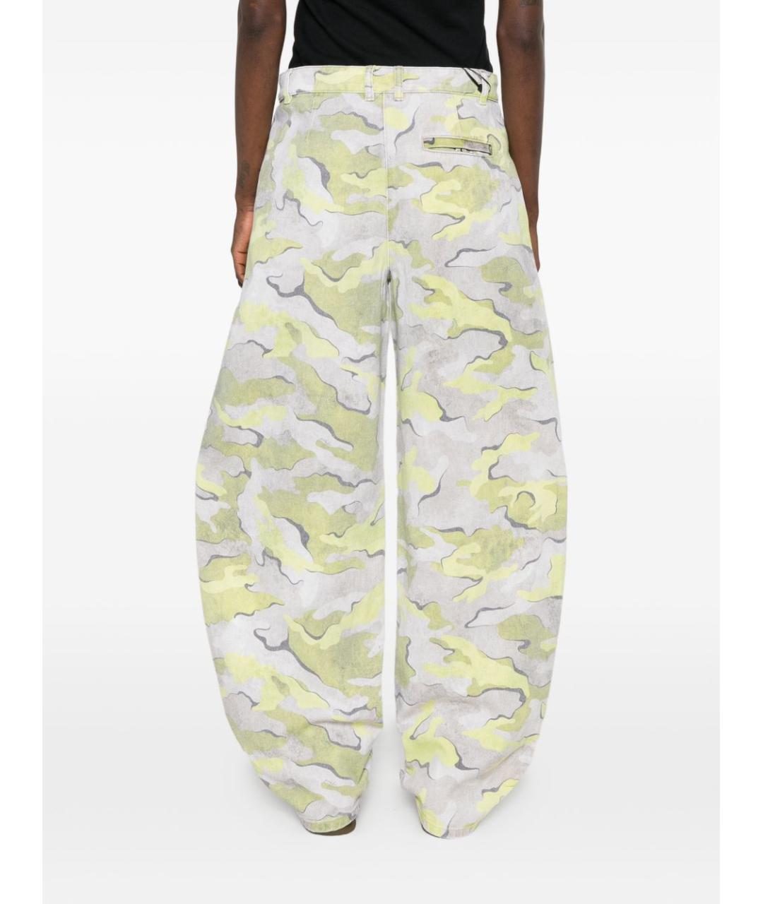 PINKO Бежевые прямые брюки, фото 4