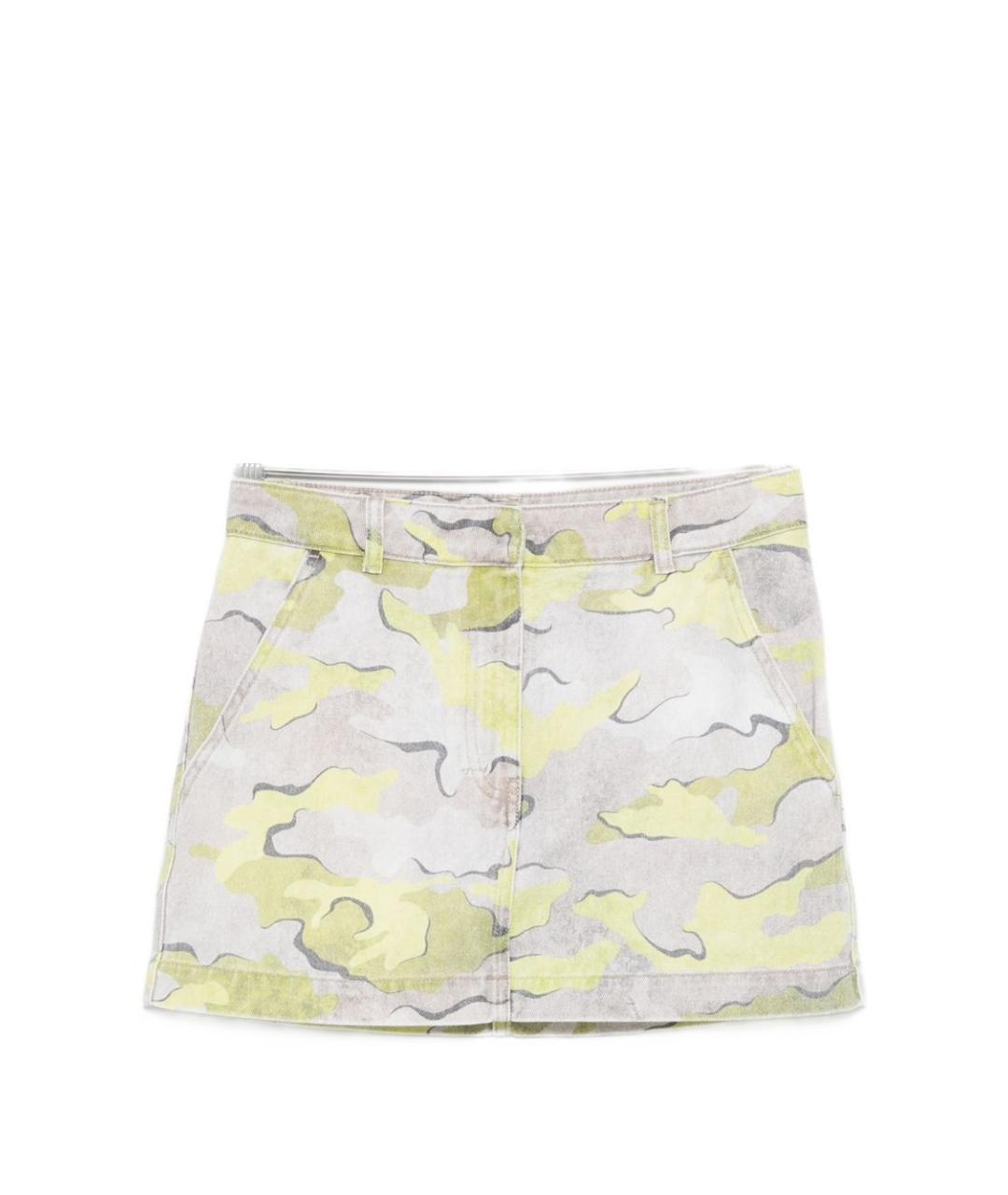 PINKO Мульти хлопковая юбка миди, фото 1