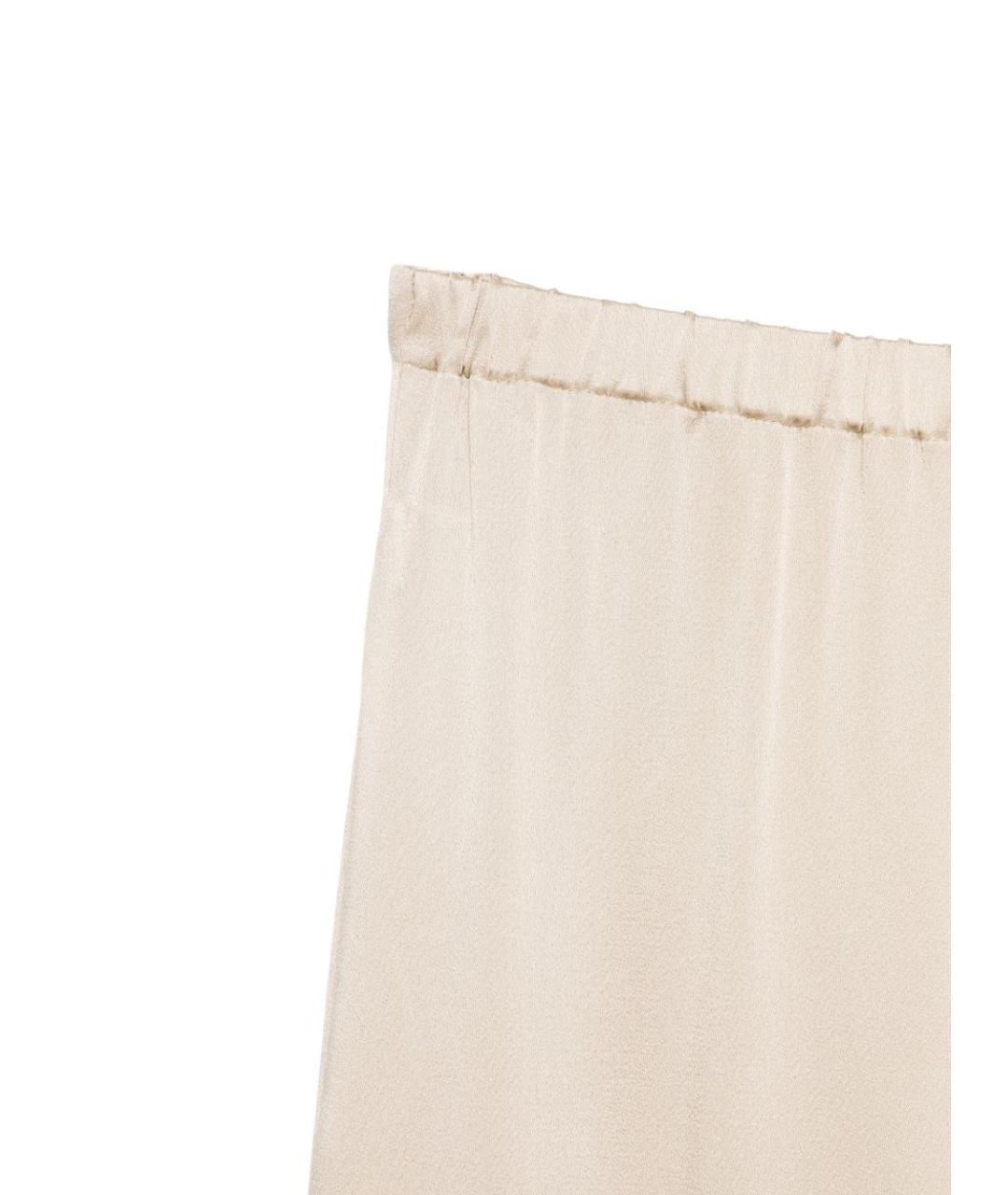 ANTONELLI FIRENZE Бежевые прямые брюки, фото 2