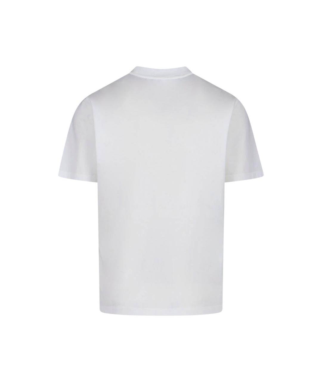 MM6 MAISON MARGIELA Белая хлопковая футболка, фото 2