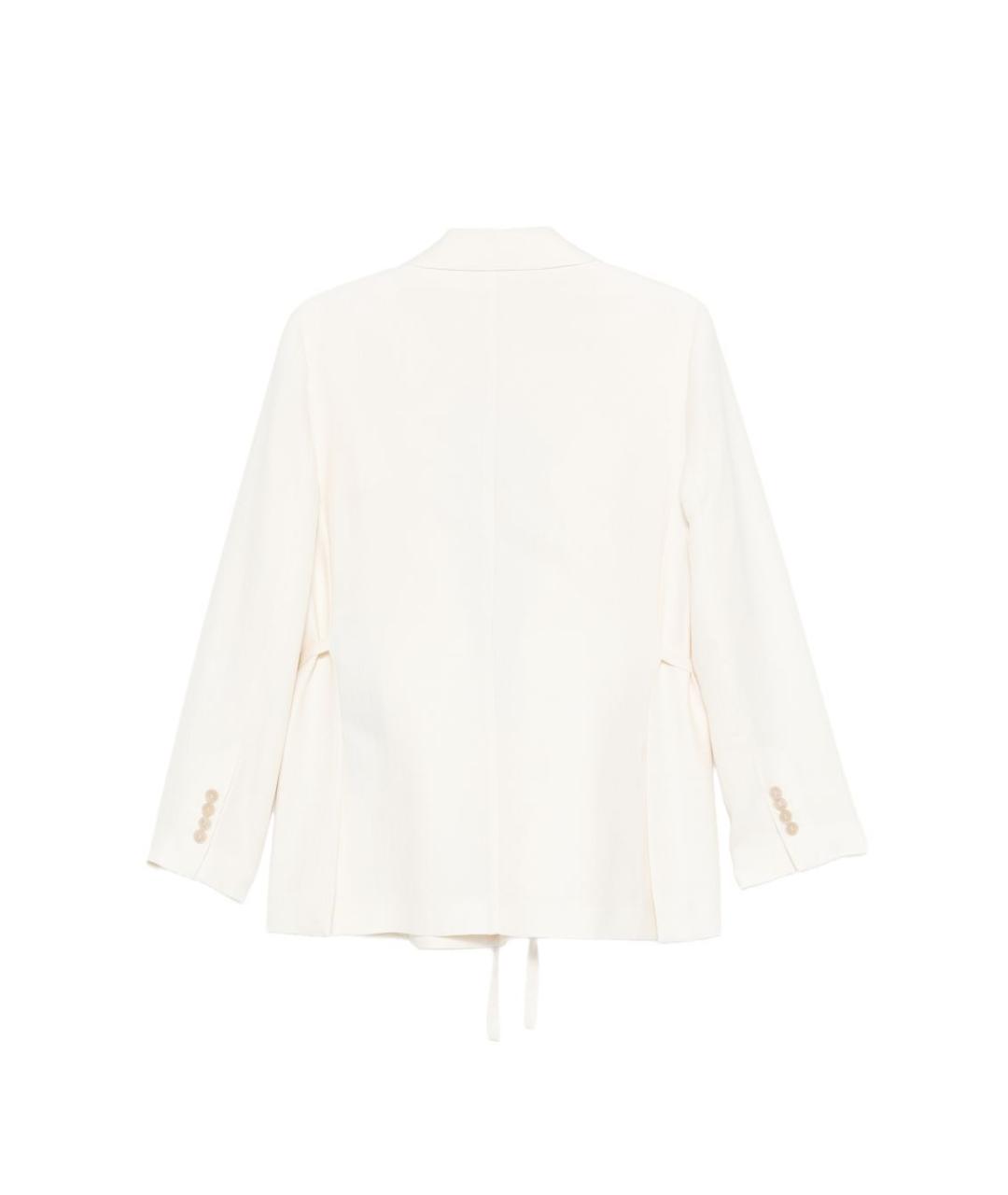 SEVENTY Бежевый хлопковый жакет/пиджак, фото 2