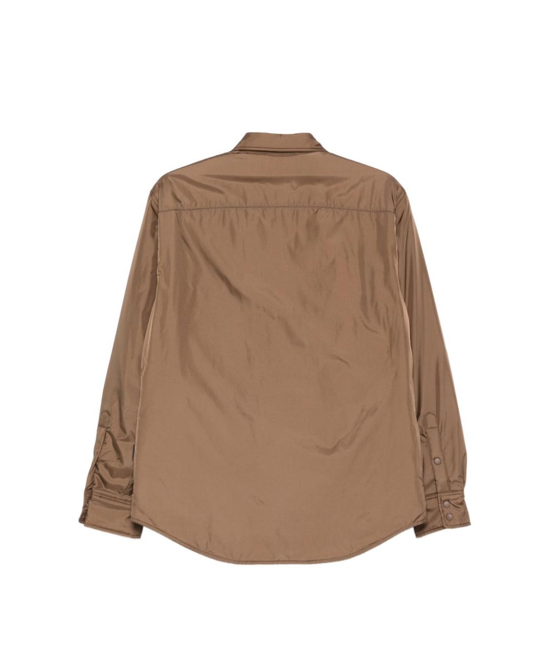 ASPESI Коричневая полиамидовая куртка, фото 3