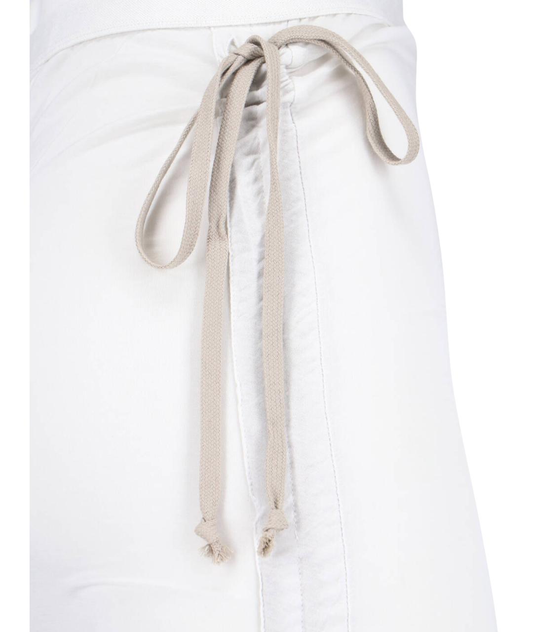 RICK OWENS DRKSHDW Серая хлопковая юбка макси, фото 4