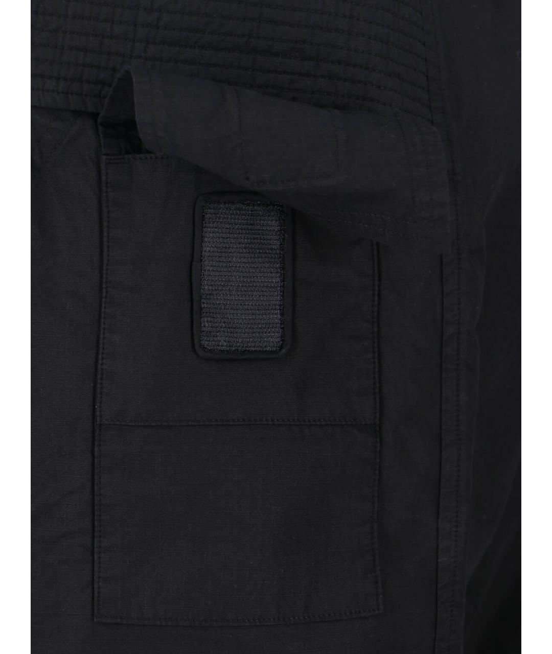 RICK OWENS DRKSHDW Черные хлопковые шорты, фото 4