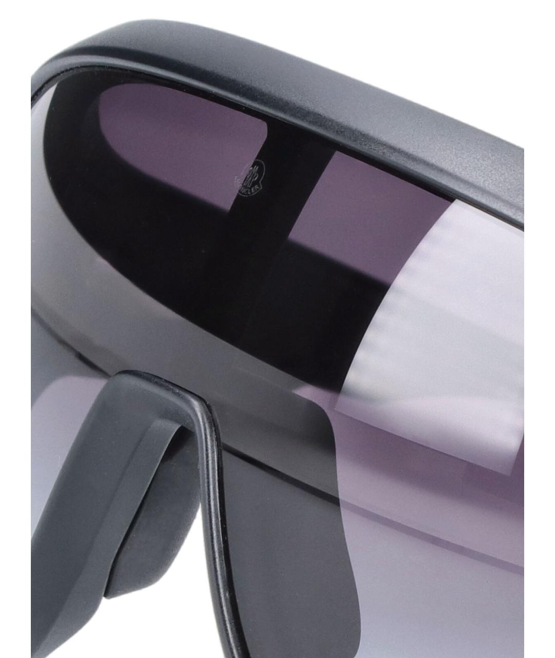 MONCLER Черные солнцезащитные очки, фото 4