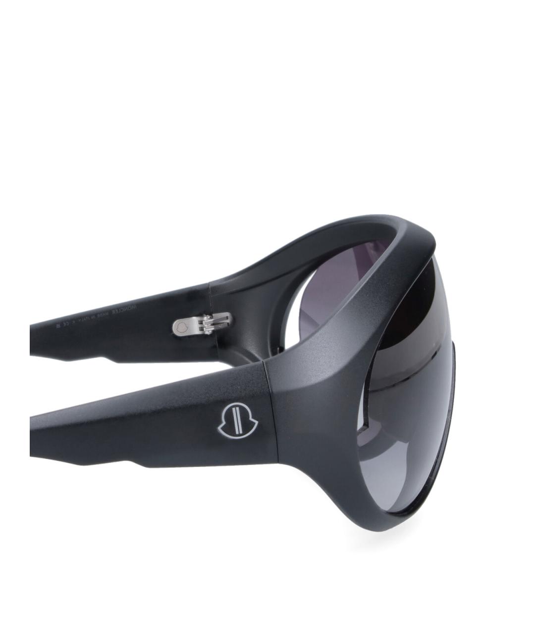 MONCLER Черные солнцезащитные очки, фото 3