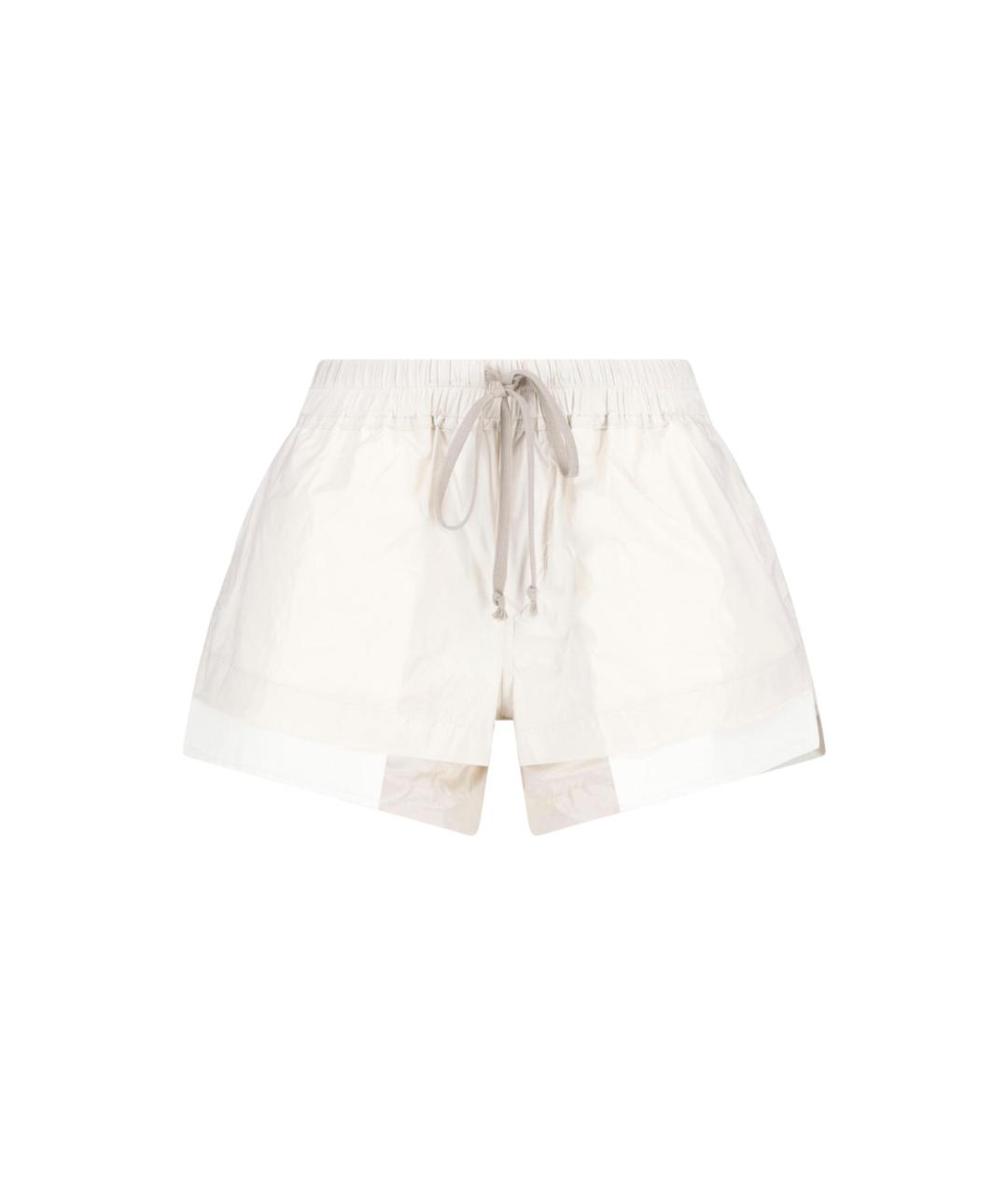 RICK OWENS DRKSHDW Белые полиамидовые шорты, фото 1