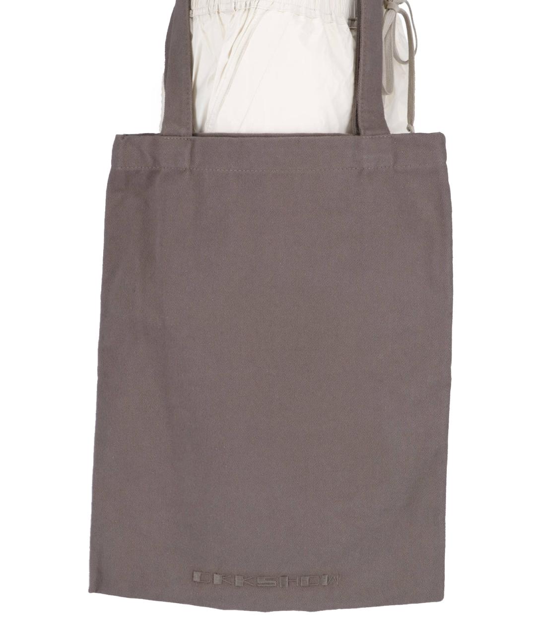 RICK OWENS DRKSHDW Белые полиамидовые шорты, фото 4