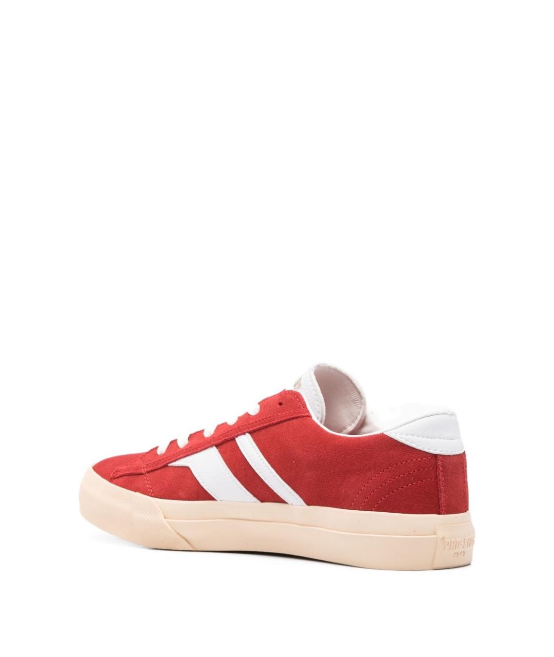 PRO-KEDS Красные замшевые низкие кроссовки / кеды, фото 3